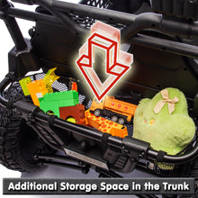 Load image into Gallery viewer, 24V 2 Seater XXL Kids UTV Ride On Car with Remote Control 4WD Off Road Electric Vehicle Ride On Toy Car (Black)