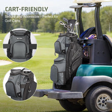 Load image into Gallery viewer, Beutyal 15 Way Golf Cart Bag with Organizer Top, Golf Club Cart Bag for Men