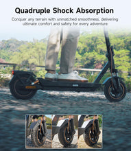 Load image into Gallery viewer, Electric-Scooter-Adults, e Scooter GT3, Fast 20 Mph, 700w 500w Motor with Suspension, Long Range 30 Miles, 10 inch Tires All Terrain