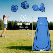 Load image into Gallery viewer, WolfWise Pop Up Shower Tent for Camping Essentials, Compact & Lightweight