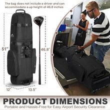 Load image into Gallery viewer, Golf Travel Bag - Heavy Duty 600D Polyester Oxford Wear-Resistant