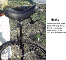 Load image into Gallery viewer, 28-Inch Heavy Duty Unicycle for Adults, 330lbs Capacity, Extra Large Wheel, Ideal for Tall Riders, Beginners & Professionals