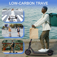 Load image into Gallery viewer, Electric Scooter, Powerful 350W Adult Electric Scooter, Up to 19Mph and 8.5" Solid Tires, with Dual Braking System