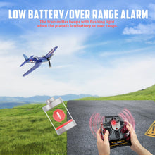 Load image into Gallery viewer, RC Planes for Adults, 4 Channel RTF F4U Corsair RC Airplanes Fighters with 6-Axis Gyro, 3 Flight Modes and One-Key Aerobatic
