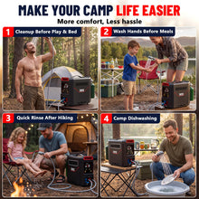 Load image into Gallery viewer, Portable Shower Propane Water Heater,All-in-1 Camping Outdoor ShowerStation