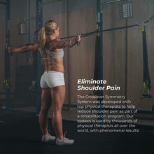 Load image into Gallery viewer, Crossover Symmetry Shoulder System Includes Two Sets of Resistance Bands Attachments (Elite, Squat Racks)