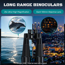 Load image into Gallery viewer, Sogries 25x100 Astronomy Binoculars for Stargazing High Powered Long Range