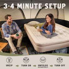 Load image into Gallery viewer, Oaktiv PeakRest Twin Air Mattress with Frame & Built-in Pump