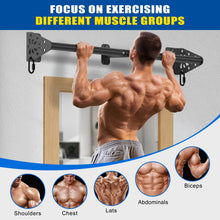 Load image into Gallery viewer, Kipika Heavy Duty Wall Mounted Pull Up Bar (32" Straight Type)