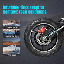 Load image into Gallery viewer, 58CC 4-Stroke Kids Mini Dirt Bike, 8-14 Gas Powered Off-Road Pull Start Motorcycle, Pocket Pit Trail Bikes W/EPA Approved-Green