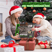 Load image into Gallery viewer, 19" Remote Control Dinosaur Toys for Kids, 8CH Rechargeable Jurassic Velociraptor Imitates Walking with Light & Roaring - Dinosaur Toys