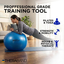 Load image into Gallery viewer, Theraband 23045 Exercise and Stability Ball for Improved Posture, Blue, 75cm Diameter