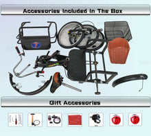 Load image into Gallery viewer, Adult Tricycle 7 Speed, 3 Wheel Bikes with Rear seat, Adult Trikes 20/24 inch Wheels Low Step-Through for Adults Women Men