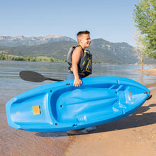 Load image into Gallery viewer, Lifetime Youth Wave Kayak (Paddle Included), Blue, 6'