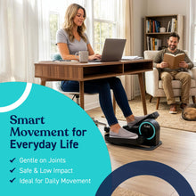 Load image into Gallery viewer, Cubii Move - Under Desk Elliptical Bike Pedal Exerciser Portable Seated Elliptical Machine W/Adjustable Workout Levels - Adult to Seniors