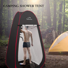 Load image into Gallery viewer, Your Choice Pop-Up Shower Tent, 47.2"Wx82.7"H Changing Tent - Black