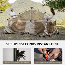 Load image into Gallery viewer, Naturehike Village Instant Tent, 4 Person 8 Person Camping Tent with Full Rainfly, Waterproof Large Cabin Tents for Car Camping