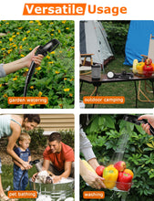Load image into Gallery viewer, innhom Portable Camping Shower, 6000mAh Rechargeable Camp Shower Pump with LED Display, IPX7 Waterproof & 2 Spray Modes Electric Outdoor Shower for Hiking, Pet Bathing, Car Washing (Grey)