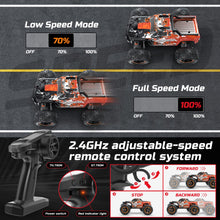 Load image into Gallery viewer, Brushless Fast RC Cars,1:16 52KM/H High Speed Remote Control Car,4X4 All Terrains RC Monster Truck, Waterproof Off-Road Hobby Electric Vehicle