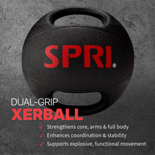 Load image into Gallery viewer, SPRI Medicine Ball with Handles-12LB