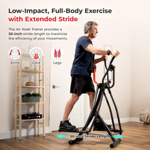 Load image into Gallery viewer, Sunny Health & Fitness SF-E902S Air Walk Pro Trainer Elliptical Machine