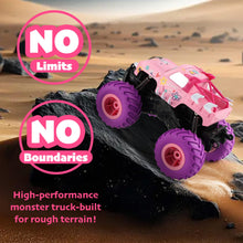 Load image into Gallery viewer, 1:16 Waterproof Pink RC Monster Truck Toys Amphibious Remote Control Car Pickup 4WD All-Terrain Toy Gift for Girls