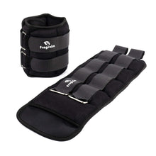 Load image into Gallery viewer, Ankle Weights, Wrist Arm Leg Weights 10 LBS x 2 - Black
