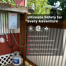 Load image into Gallery viewer, GASLAND BE158S Tankless Water Heater Propane | CSA Certified | 6L 1.58 GPM