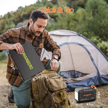 Load image into Gallery viewer, MARBERO 111Wh Solar Generator with Panels Included Solar Panel Kit 30W