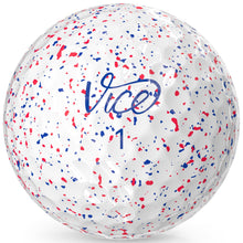 Load image into Gallery viewer, Vice Pro Golf Balls (2025 Model) (Red/Blue Drip)