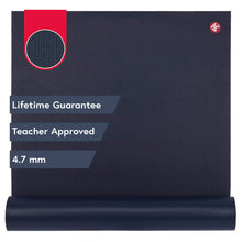 Load image into Gallery viewer, Manduka PROlite Long Yoga Mat 79" - 4.7mm | Lifetime Durability | Hygienic Construction | Teacher Approved | 79 x 24 inches | Midnight