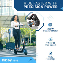 Load image into Gallery viewer, 430W Peak Motor Electric Scooter, 10" Tires,17 Miles Range, 19 MPH Speed, Dual Brake System, Electric Scooter