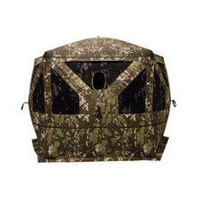 Load image into Gallery viewer, Barronett Blinds® Pentagon™ Heavy-Duty, Portable Hunting Blind, 5-Sided Hub Blind, 600 Denier Fabric, Low Profile Windows, 4-Person, Crater™ Harvest, 72” x 96” x 96”, PTHD550CH