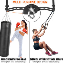 Load image into Gallery viewer, HWOOUSA 48" Ceiling Mount Pull Up Bar - Maximum Weight 600 Lbs