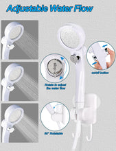 Load image into Gallery viewer, innhom Portable Camping Shower, 6000mAh Rechargeable Camp Shower Pump with LED Display, IPX7 Waterproof & 2 Spray Modes Electric Outdoor Shower for Hiking, Travel, Pet Bathing and Car Washing, Blue