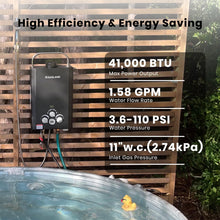 Load image into Gallery viewer, GASLAND BE158B Tankless Water Heater Propane | CSA Certified | 6L 1.58 GPM