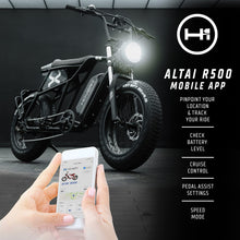 Load image into Gallery viewer, Hover-1 Pro Series Altai R500 Electric Bicycle with 28 mph Max Speed, 500W Motor, Average Range of 60 Miles and 20” Fat Tires