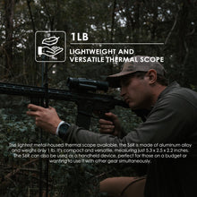 Load image into Gallery viewer, RIX Storm S6 R 12um 640 Thermal Scope 35mm with Laser Rangefinder(50Hz), Thermal RifleScope with 1968 Yards Detection Range and Ballistic Calculator, ≤1lb, Safety Level-Class I, Power Output<1mW