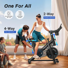 Load image into Gallery viewer, MERACH Exercise Bike, Brake Pad Stationary Bike with Exclusive App