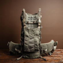 Load image into Gallery viewer, Eberlestock Modframe Hunting Pack Frame – Ultra-Durable, Lightweight Modular Backpack System – Adjustable Fit, Load Shelf, and Compression Straps – Compatible with EMOD Accessories – Military Green