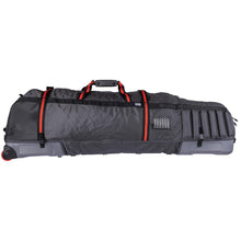 Load image into Gallery viewer, Sun Mountain Kube Golf Travel Bag, Steel Black Rush Red