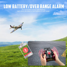 Load image into Gallery viewer, volantexrc RC Plane Spitfire Fighter 4CH Remote Control Airplane RTF with Aileron, Gyro, Aerobatics