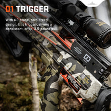 Load image into Gallery viewer, Wicked Ridge Invader M1 De-Cock Crossbow, Peak Camo - 390 FPS - Equipped with Pro-View 400 Scope, ACUdraw De-Cock (Crank System) + D1 Trigger