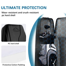Load image into Gallery viewer, uniHimal Hard Case Golf Travel Bag, Waterproof Club Protection