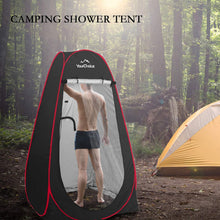 Load image into Gallery viewer, Your Choice Pop-Up Shower Tent, 47.2W"x74.8"H Changing Tent - Black
