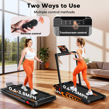 Load image into Gallery viewer, Treadmill with Speaker - Black Orange