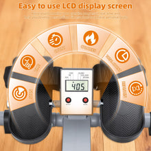 Load image into Gallery viewer, Water Rowing Machine, Hydraulic Rower with LCD Monitor