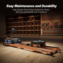 Load image into Gallery viewer, MERACH Water Rowing Machines for Home - Solid-Wood