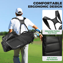 Load image into Gallery viewer, Findway 14 Way Golf Stand Bag, Lightweight Golf Bag with Stand for Men Women, Golf Club Carry Bag with Dual Strap, Full Length Dividers, Multiple Pockets, Golf Ball Holder, Rain Cover Hood