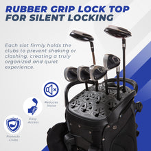 Load image into Gallery viewer, Sturdum 14 Way Golf Stand Bag with Rubber T-Lock and Phone Charger Pocket